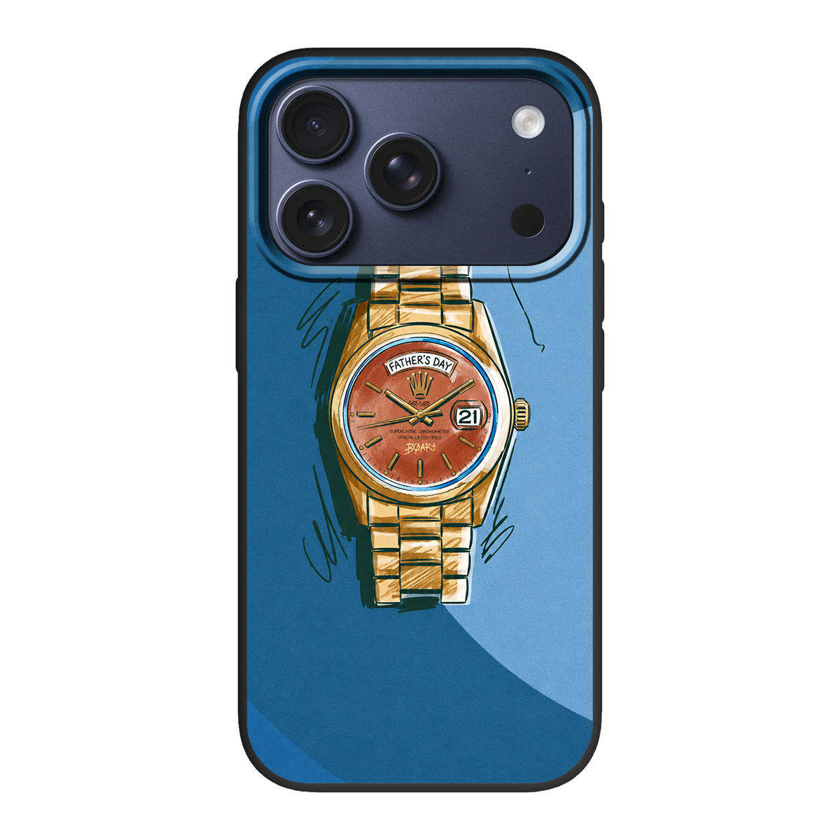 Father's Day Gold Edition Handyhülle von SWISSOLUT