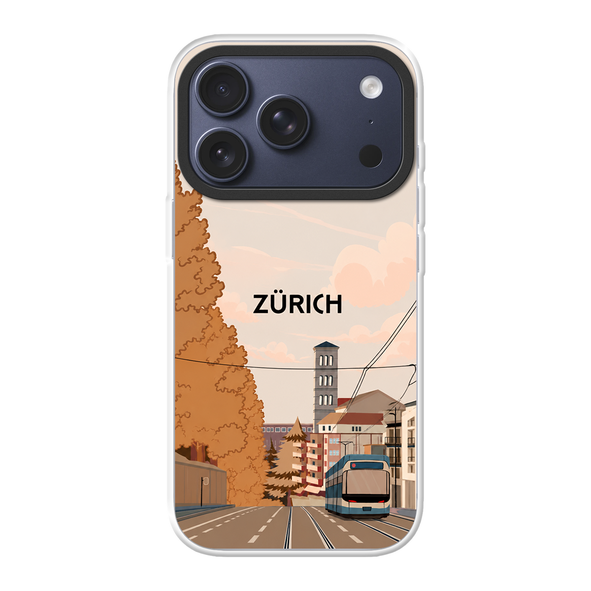 Zürich Handyhülle von SWISSOLUT
